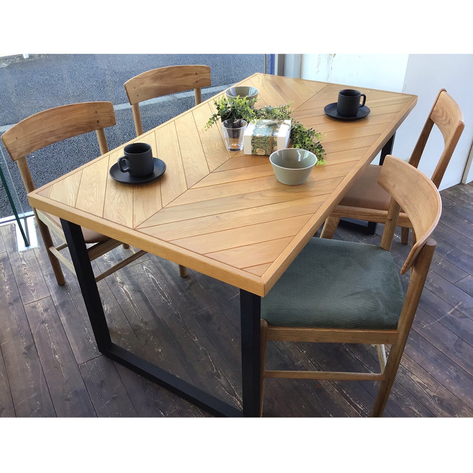 ダイニングテーブルPH01Kオーク - 8