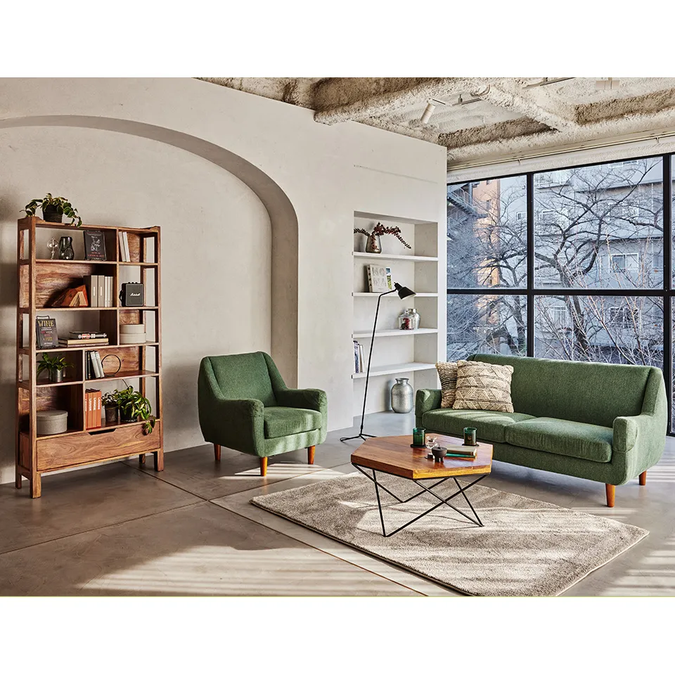 ソファHY2691 1人掛けNEWグリーン - 9