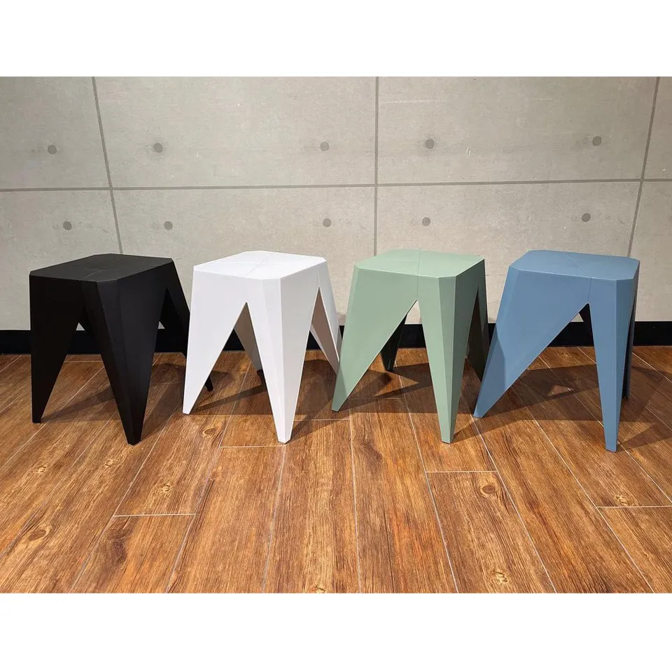 【同色2脚組】スツール1806ブラック - 8