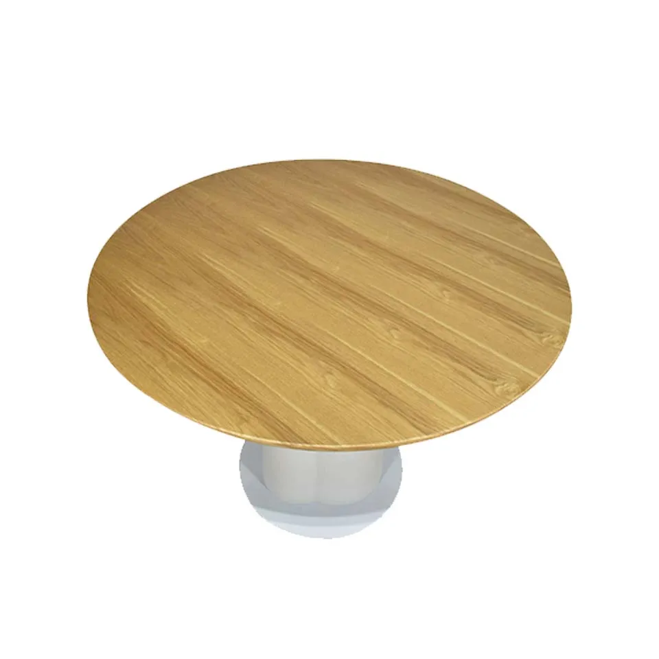 ダイニングテーブルRT-S124Aホワイト/ナチュラル - 3