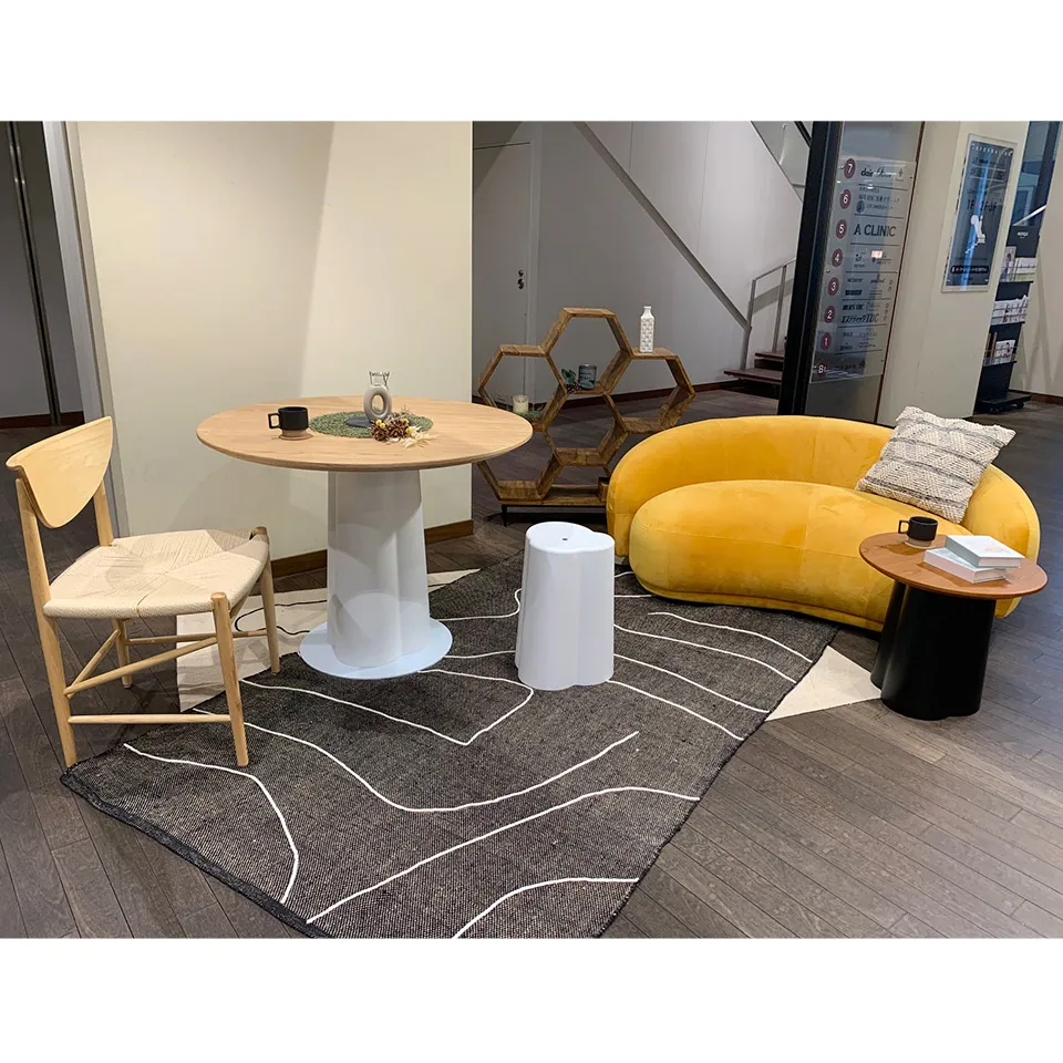 ソファBEANS 2人掛けイエロー - 6