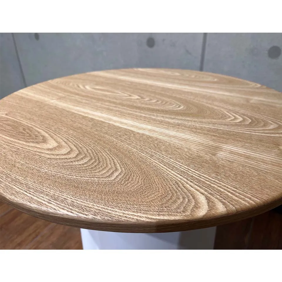 ローテーブルTT-S124Bホワイト/ナチュラル - 4