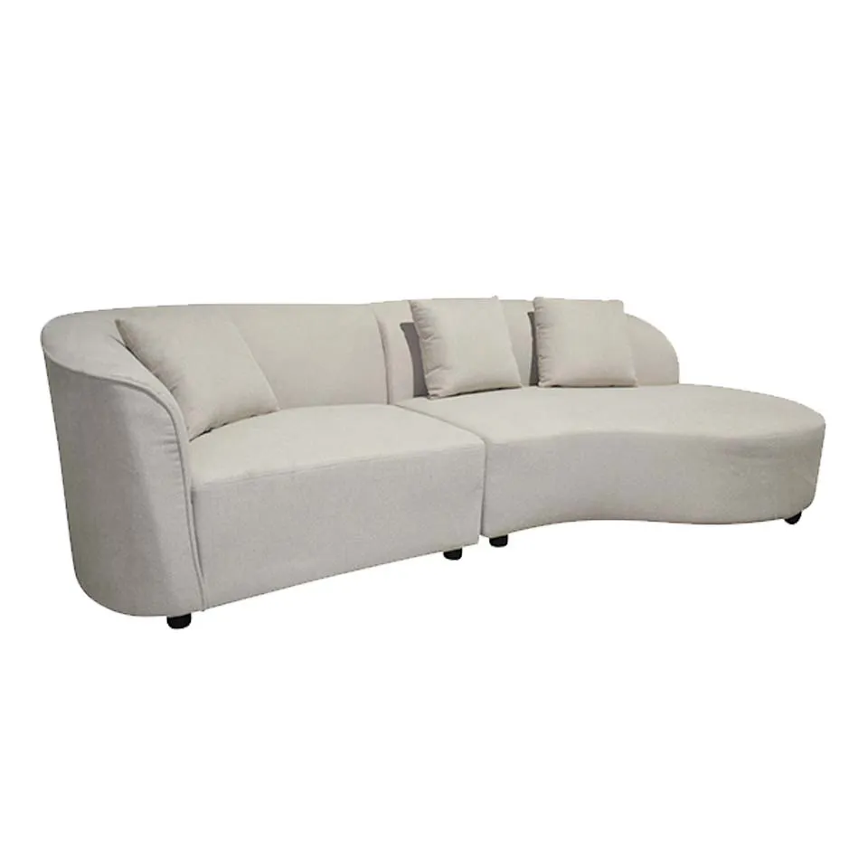 カウチソファS856ベージュ - 3