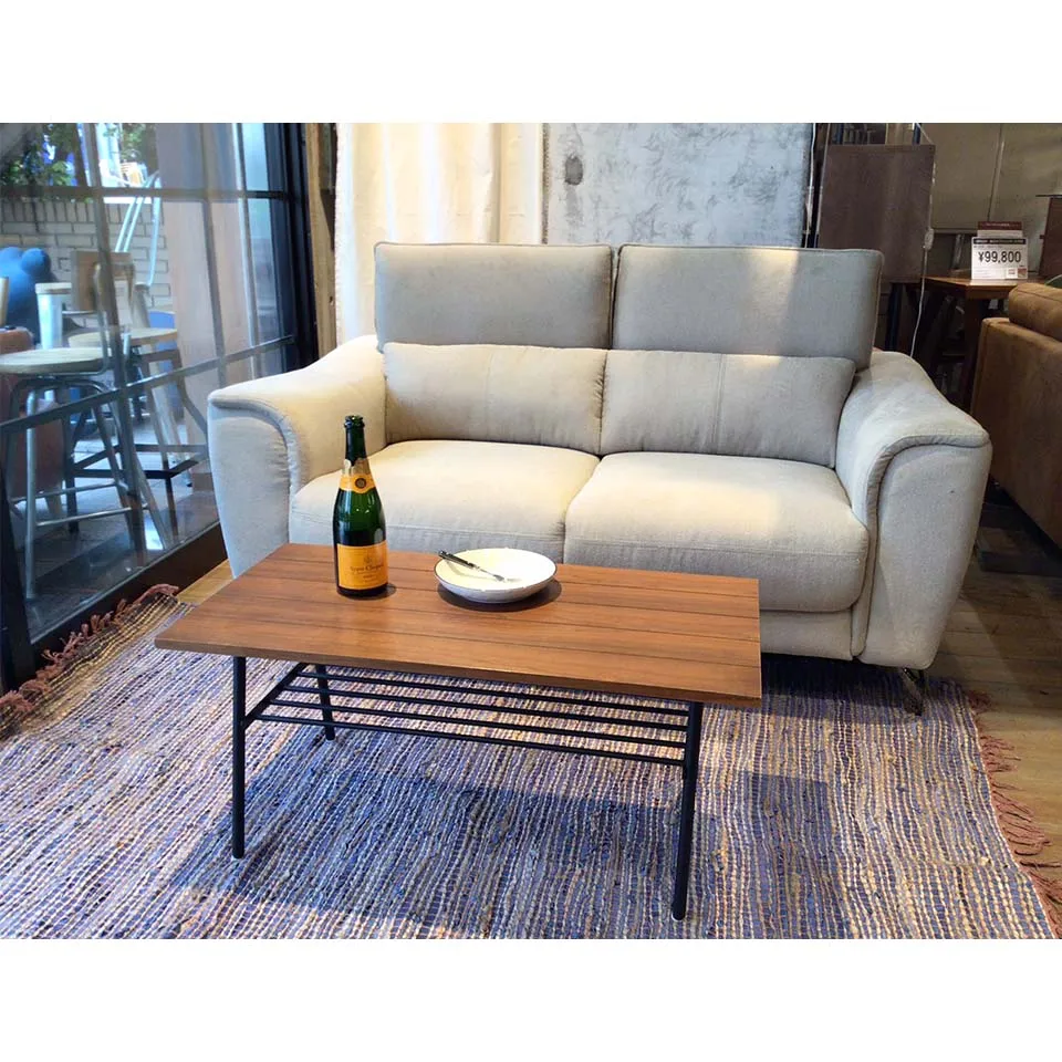 ソファS807 2人掛けライトブラウン - 9