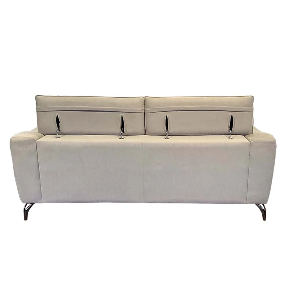 ソファS807 3人掛けライトブラウン - 6