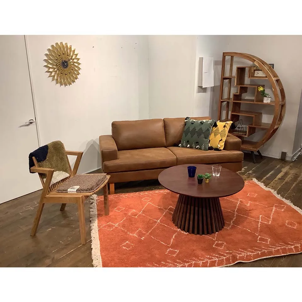 コーヒーテーブルGDR003ウォールナット - 7