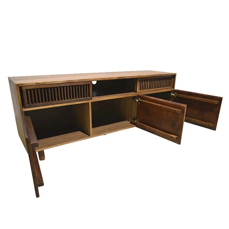 キャビネットMUK003ウォールナット（オーク） - 7