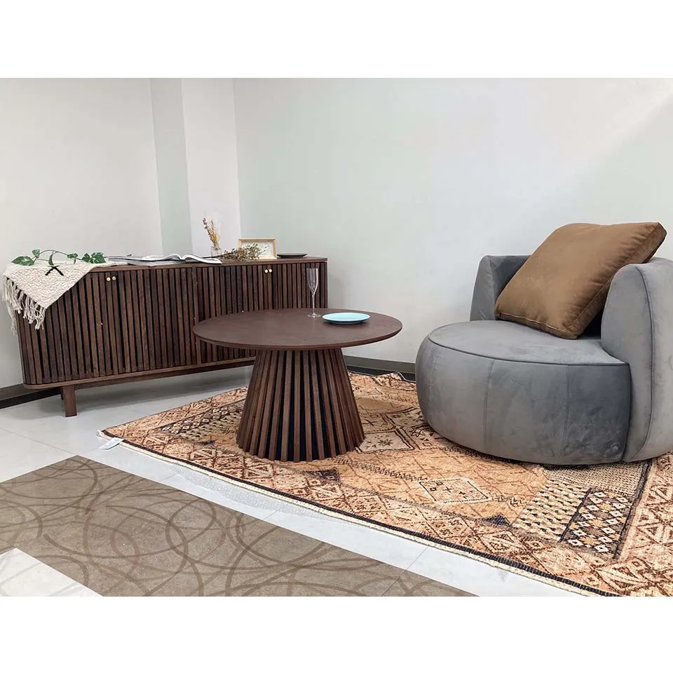 キャビネットMUK005ウォールナット（オーク） - 7