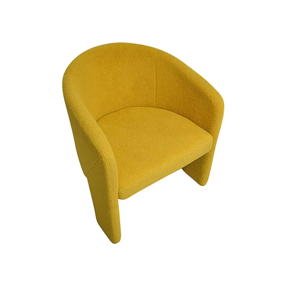 ソファ90-345 1人掛けイエロー - 5