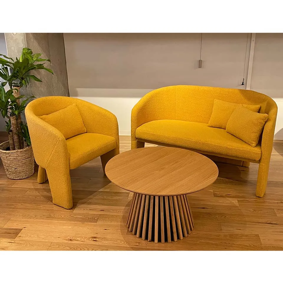 ソファ90-345 1人掛けイエロー - 7