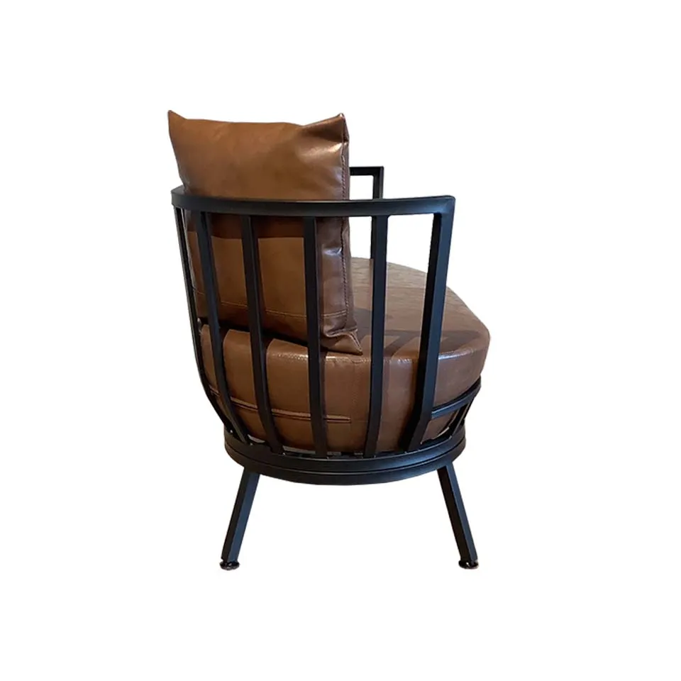 ソファ90-536 1人掛けブラック - 3