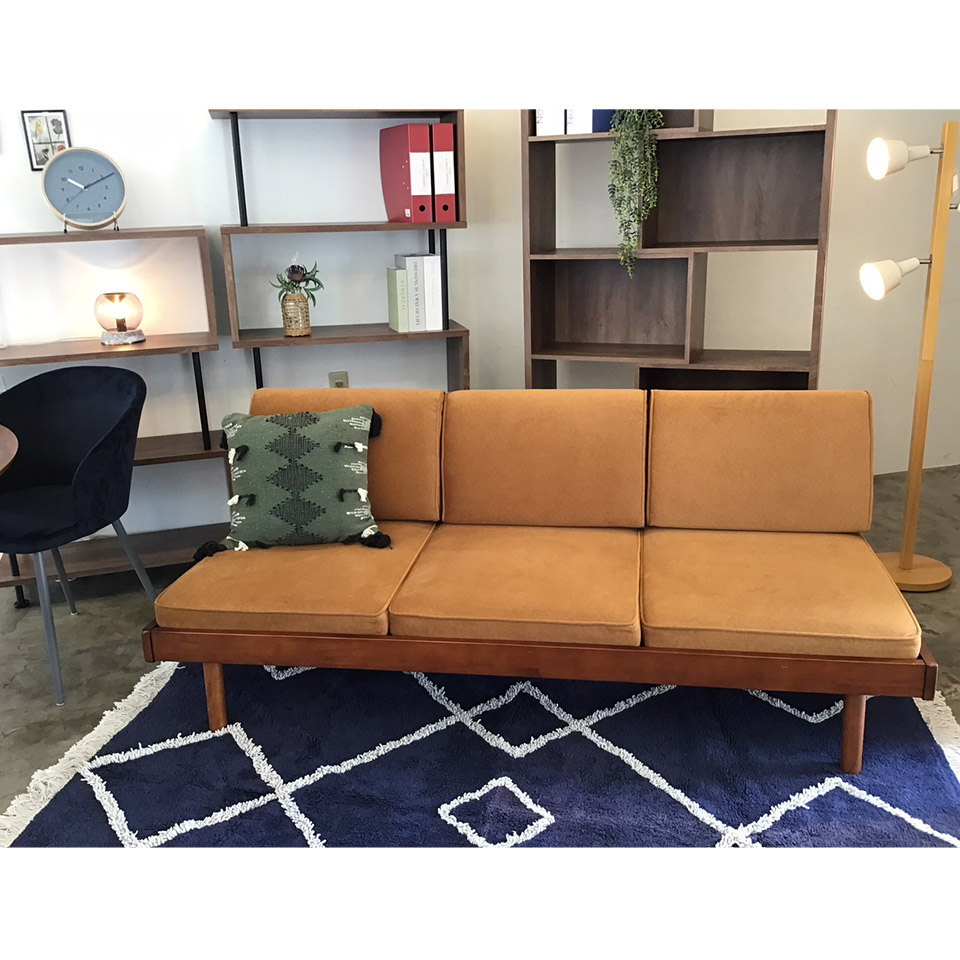 ソファYU9279 3人掛けライトブラウン - 9