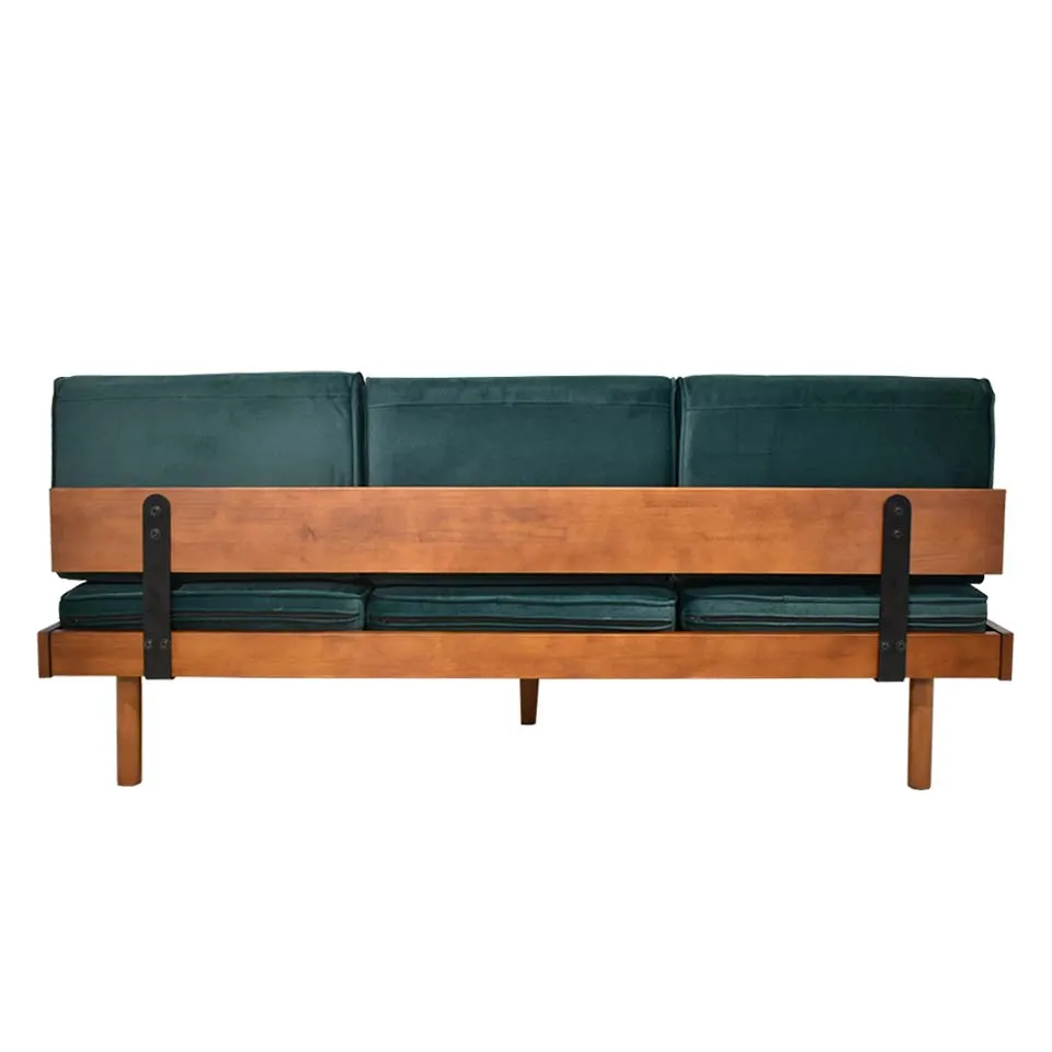 ソファYU9279 3人掛けグリーン - 4