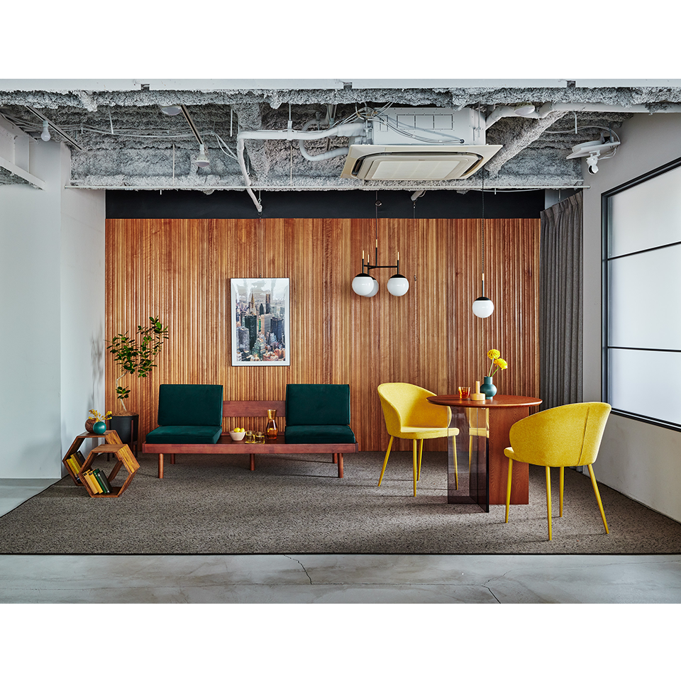 ソファYU9279 3人掛けグリーン - 8