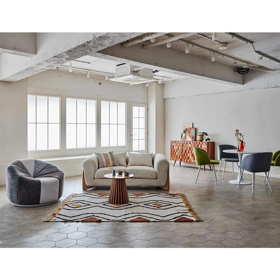 スウィベルチェアUP2320057グレー - 6