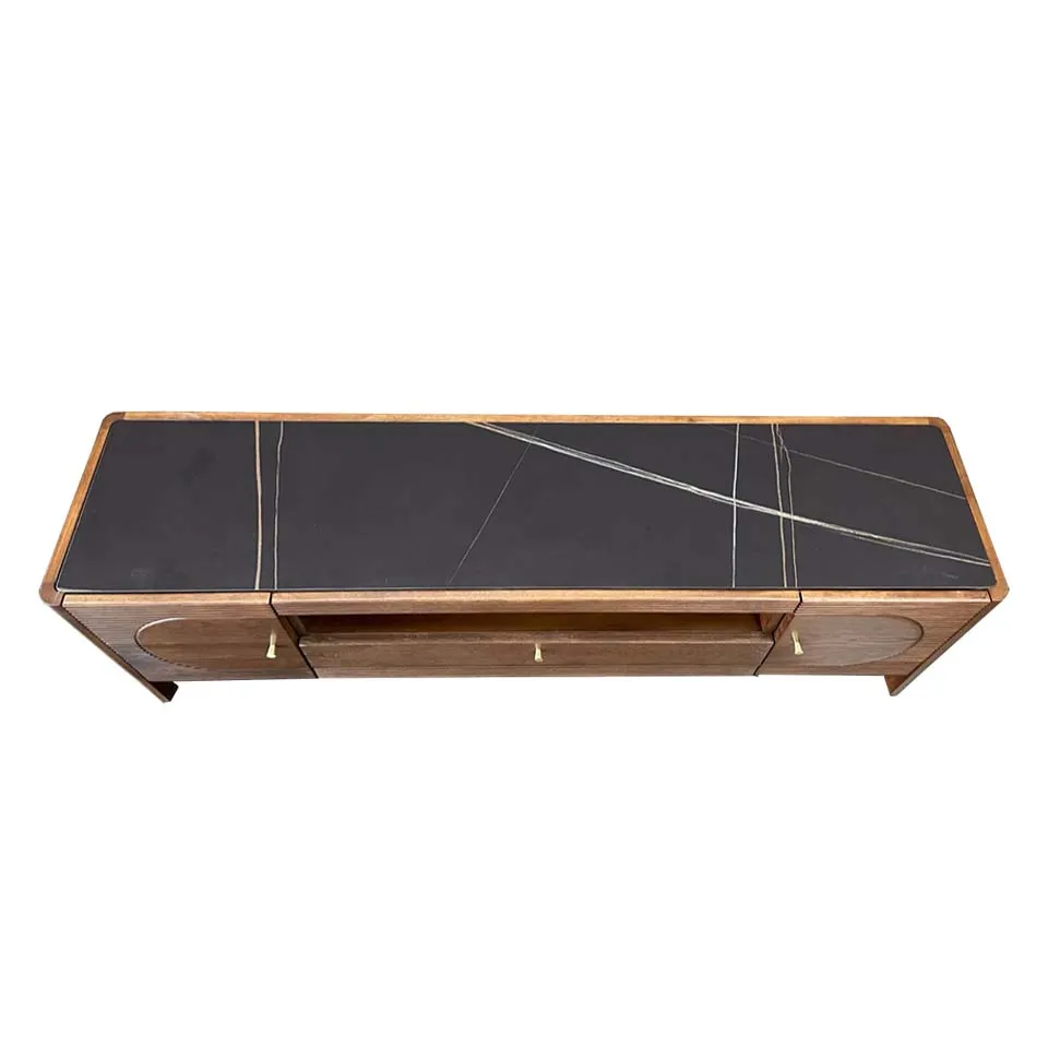 TVボードYBTB-150ウォールナット - 5