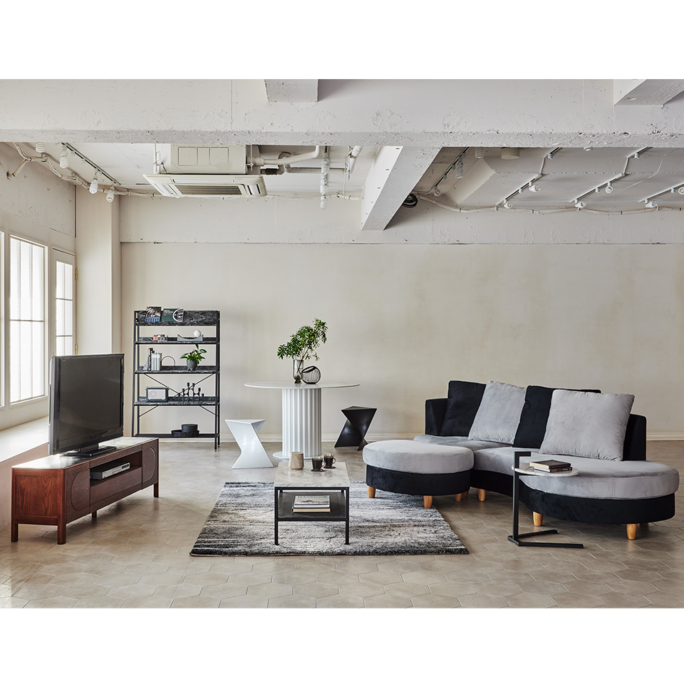 TVボードYBTB-150ウォールナット - 7