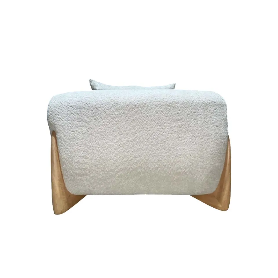 ソファUP2322202 2人掛けアイボリー - 3