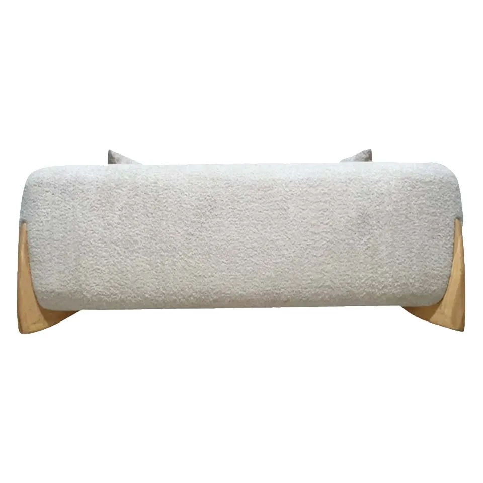 ソファUP2322202 2人掛けアイボリー - 4