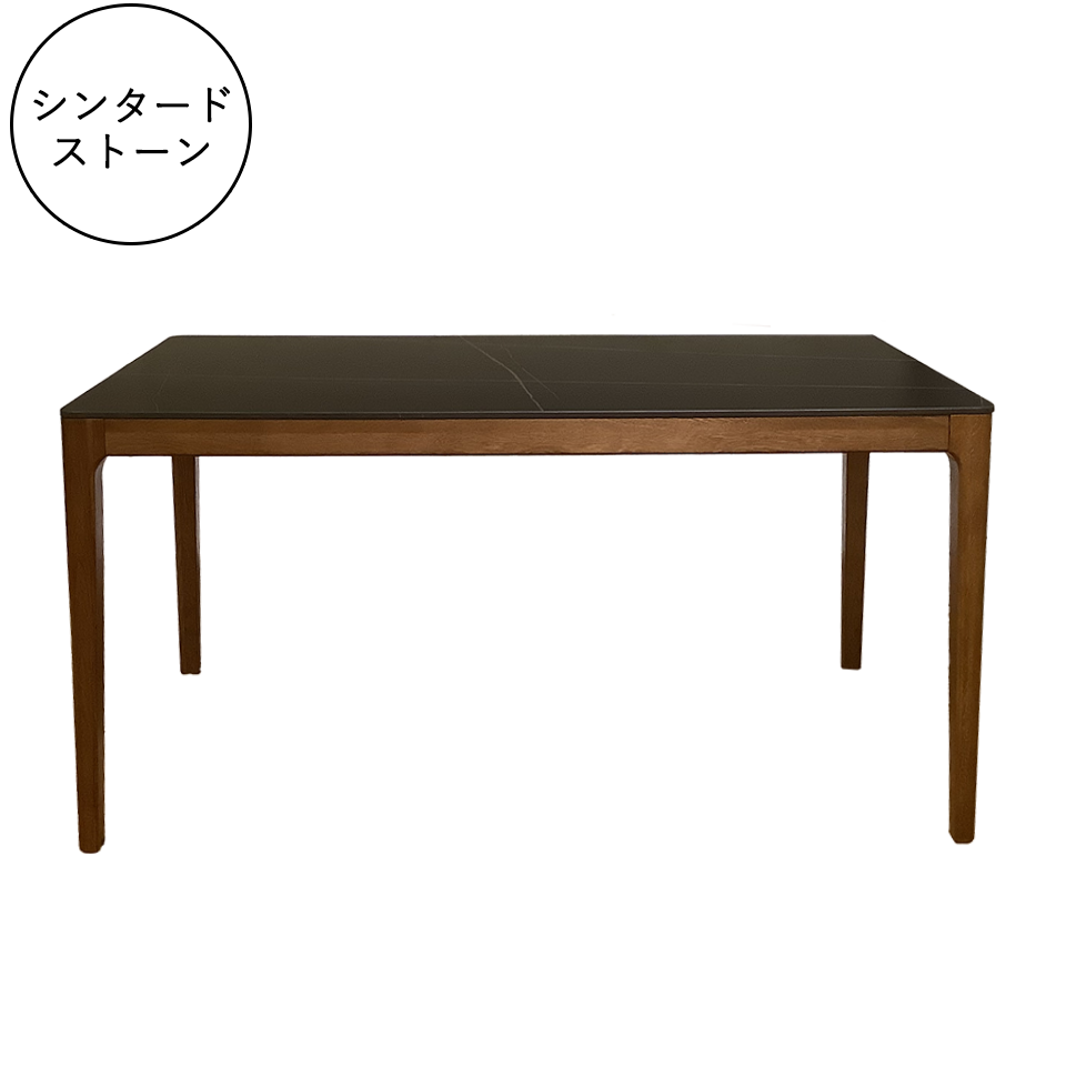 ダイニングテーブルCST-YB302-150ブラック/ウォ...