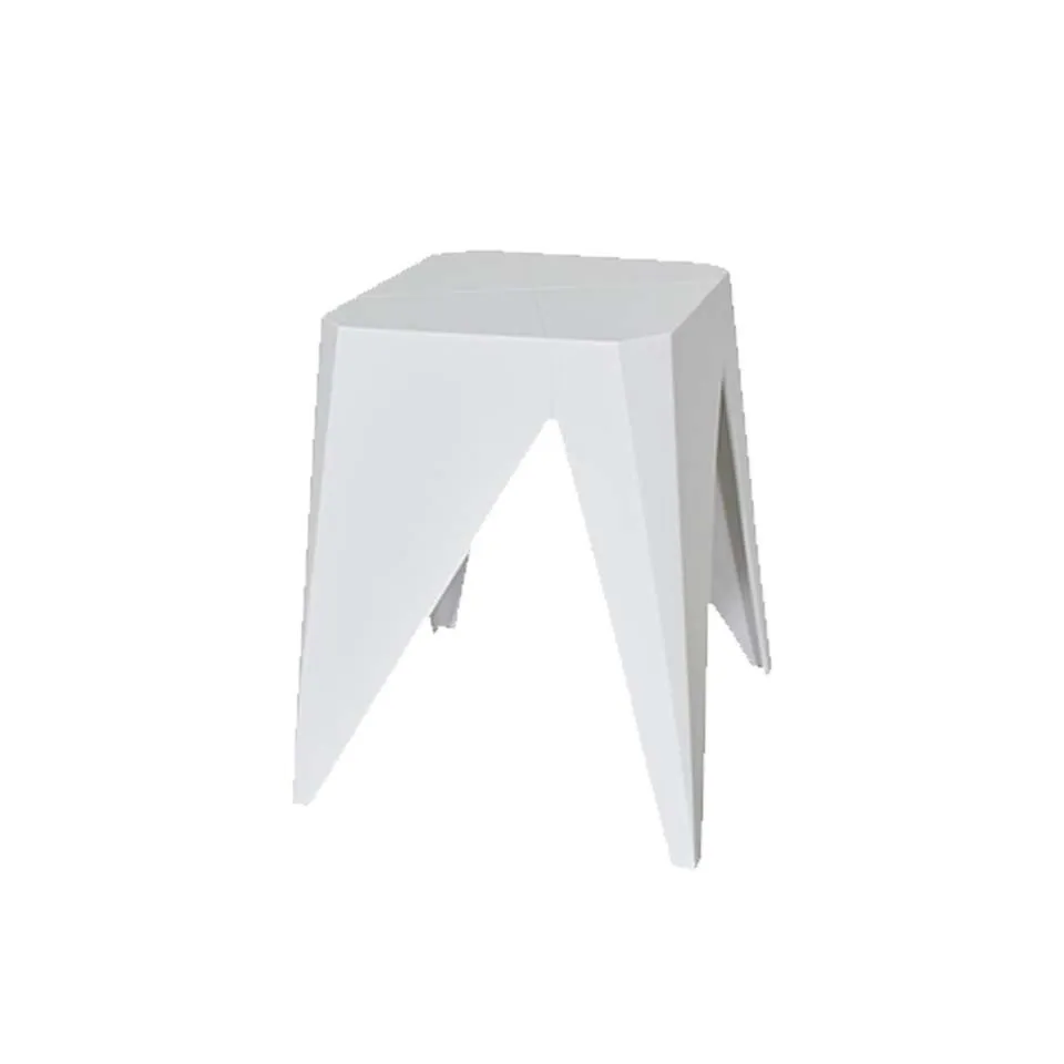 【同色2脚組】スツール1806ホワイト