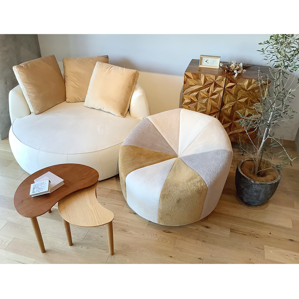 スウィベルチェアUP2320057アイボリー - 9