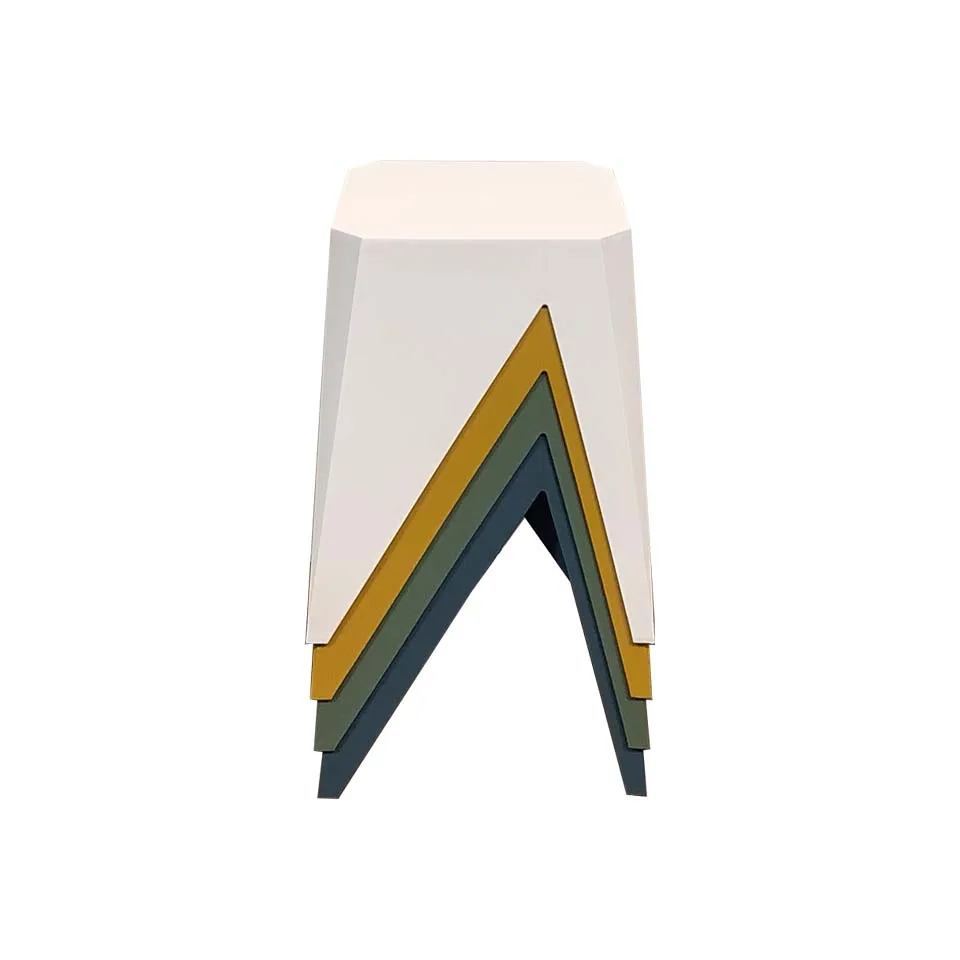 【同色2脚組】スツール1806パープル - 5