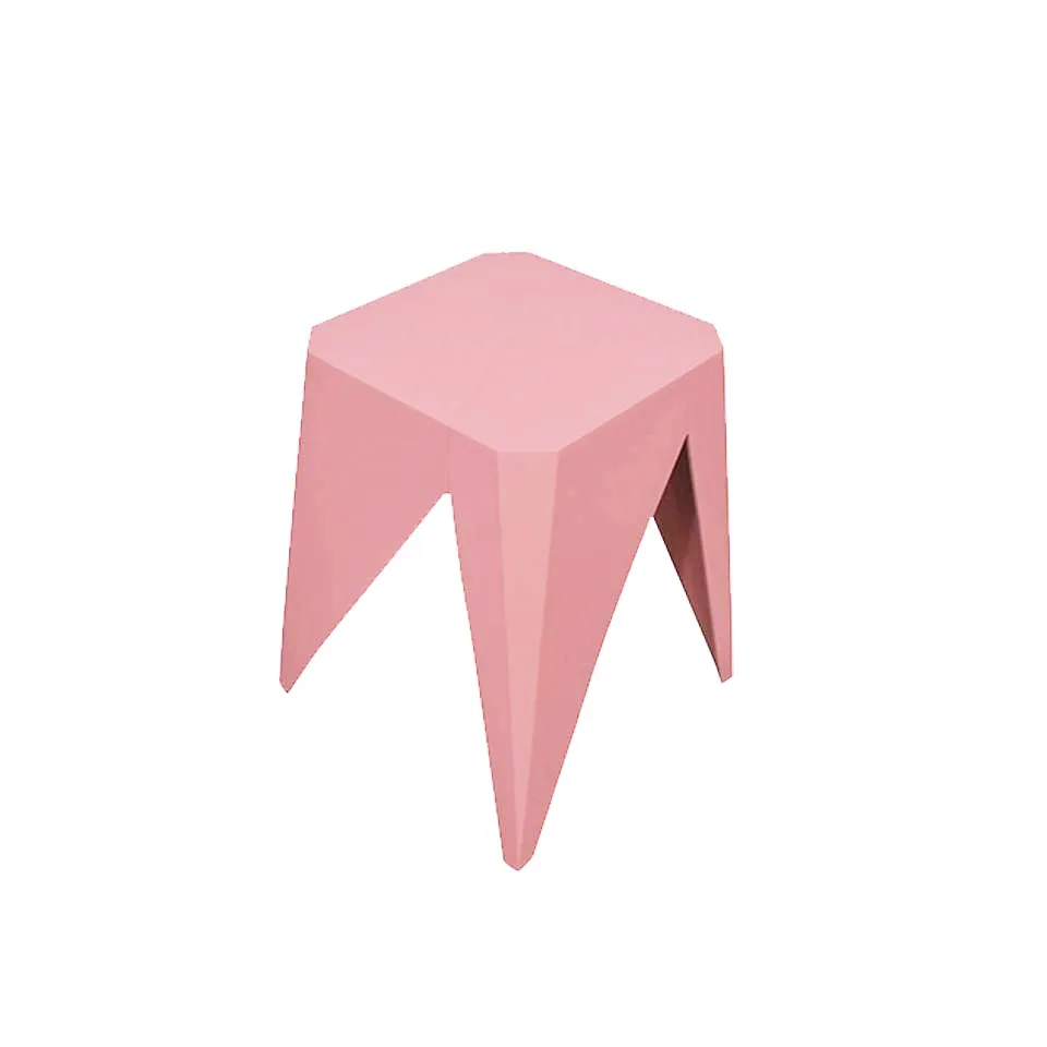 【同色2脚組】スツール1806ピンク