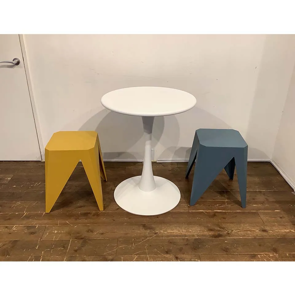 【同色2脚組】スツール1806イエロー - 7