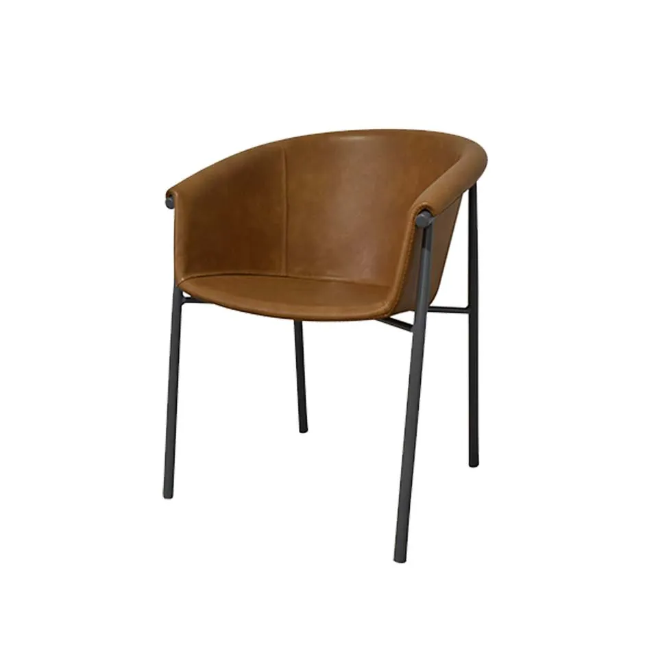 チェアF802-Fキャメル - 2