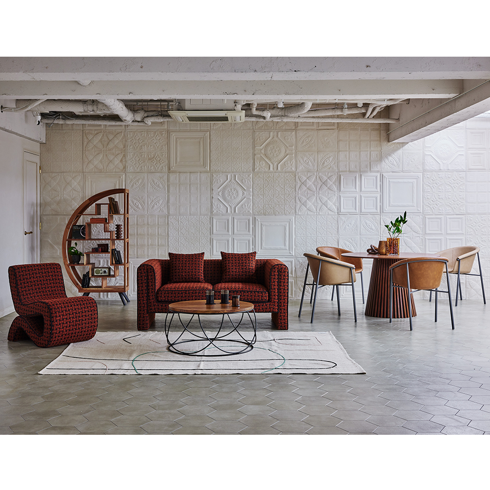 チェアF802-Fライトブラウン - 8