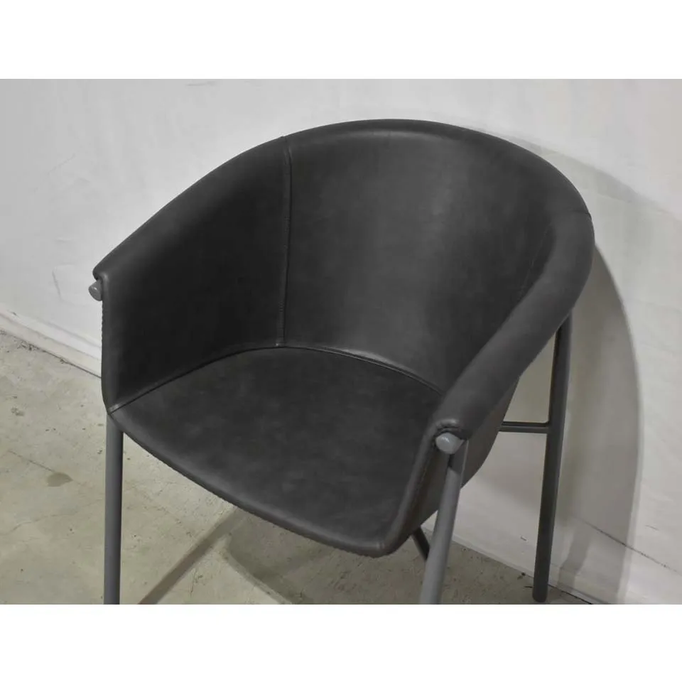 チェアF802-Fブラック - 5