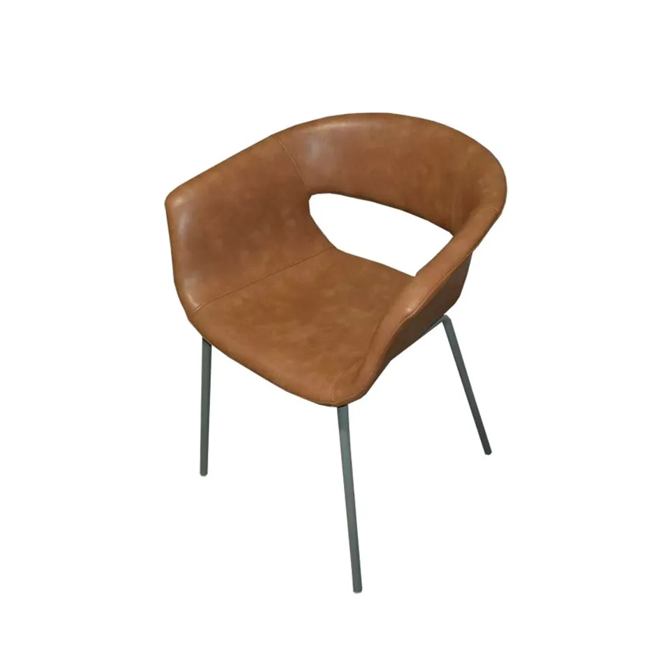 チェアF835-Fキャメル - 2