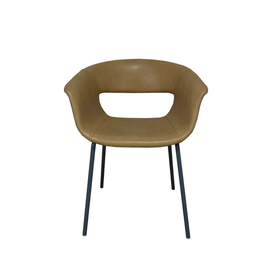 チェアF835-Fライトブラウン