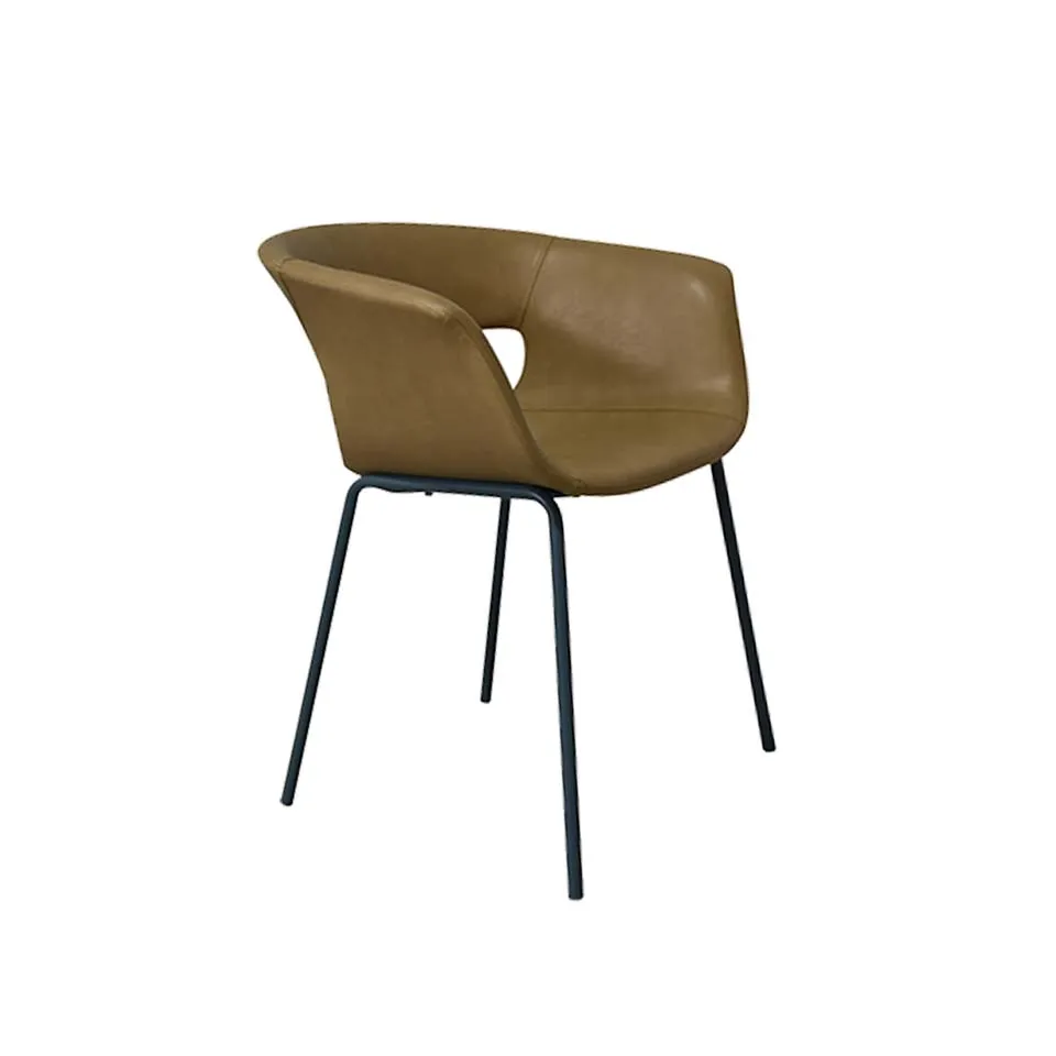 チェアF835-Fライトブラウン - 3