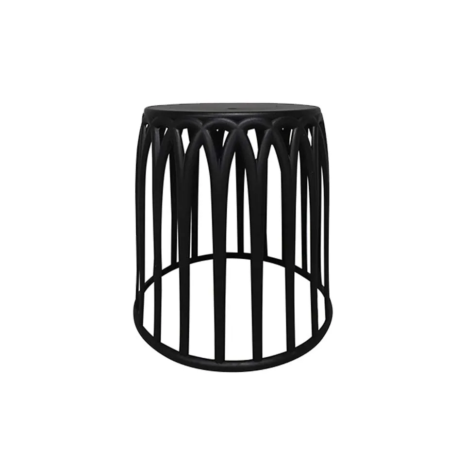 【同色2脚組】スツールC3ブラック - 3