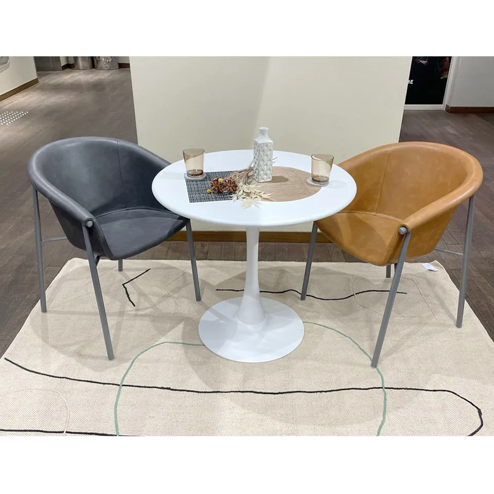 ダイニングテーブルT-68ホワイト - 8