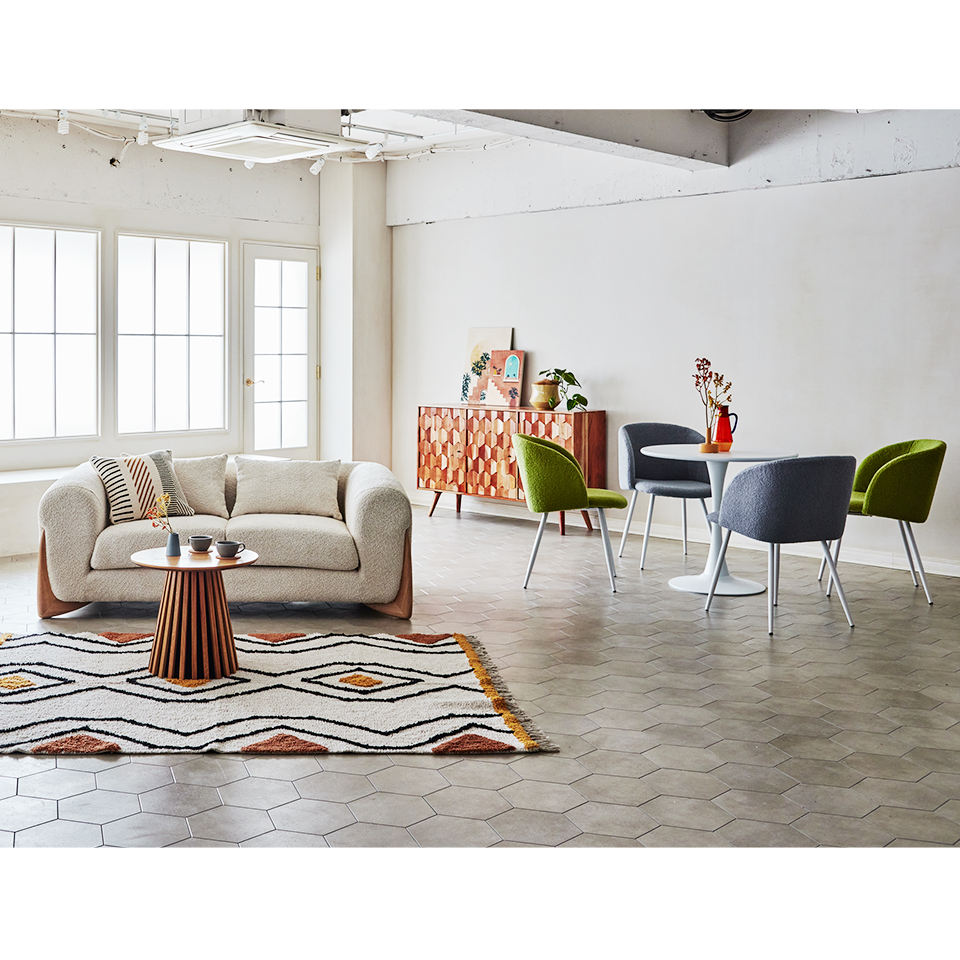 ダイニングテーブルT-68ホワイト - 5