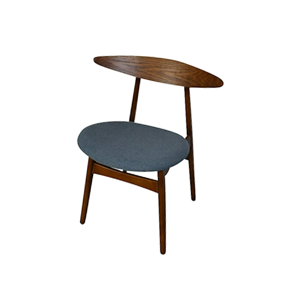 チェアRY54ウォールナット/ダークブルー - 2