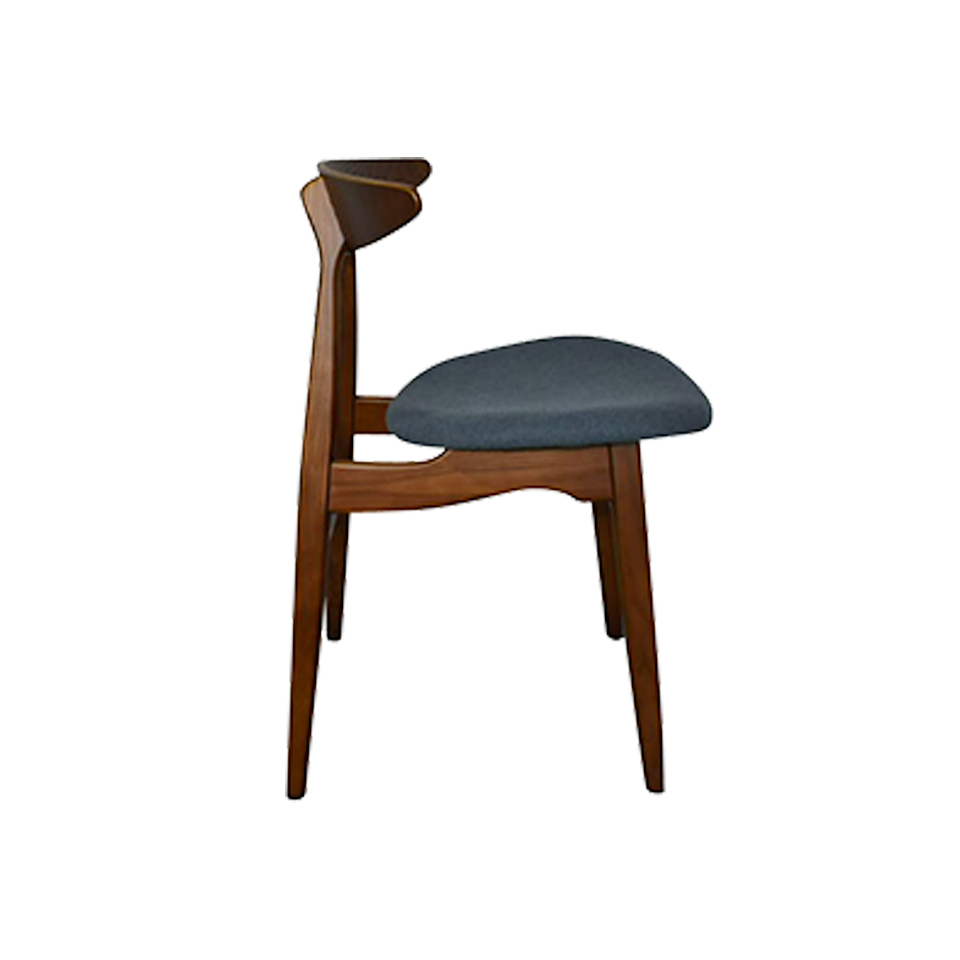 チェアRY54ウォールナット/ダークブルー - 3