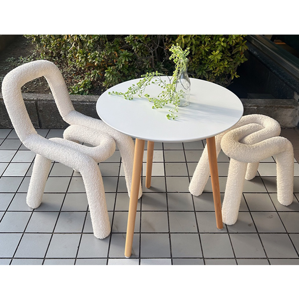 スツールDC1863ホワイト - 5