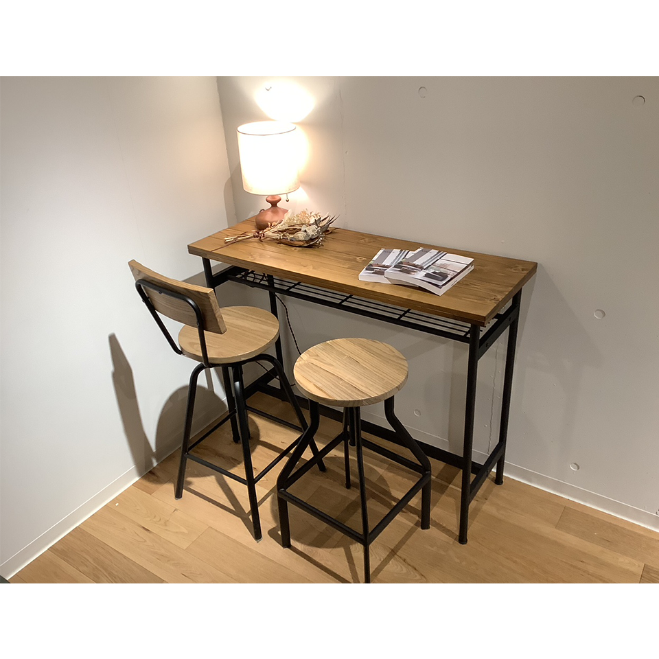 スツール70-M510HBブラック/ナチュラル - 6