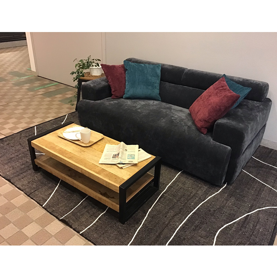 ソファUP23018 2人掛けグレー - 7