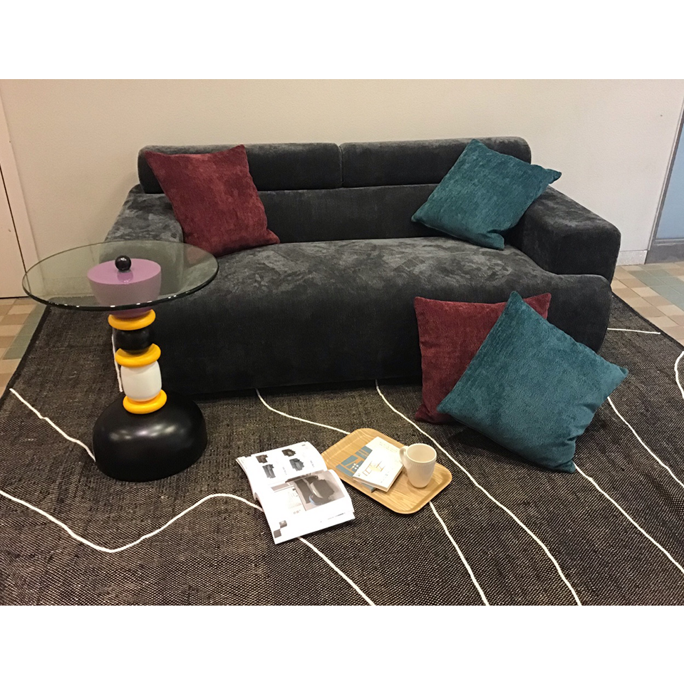 ソファUP23018 2人掛けグレー - 8