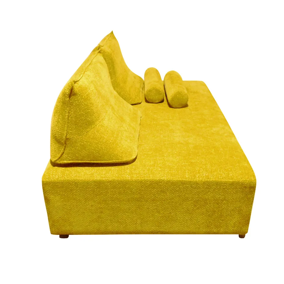 ソファSHIFT 2人掛けイエロー - 3