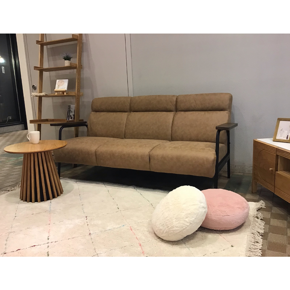 ソファNC728A 3人掛けライトブラウン - 8