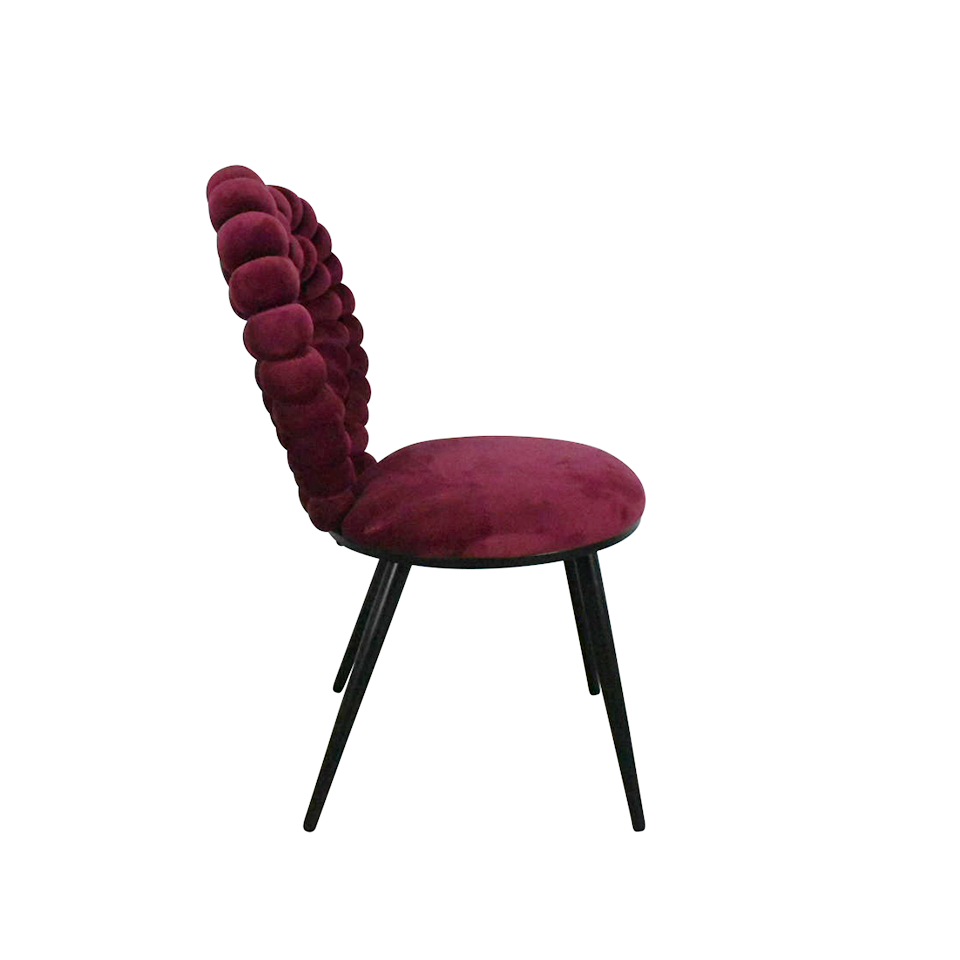 チェア SDC7002ボルドー - 3