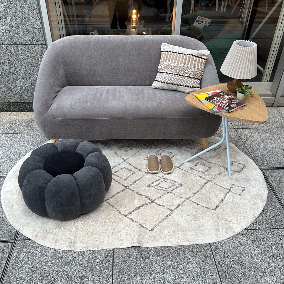 スツールOT-586ブラック/ダークグレー - 7