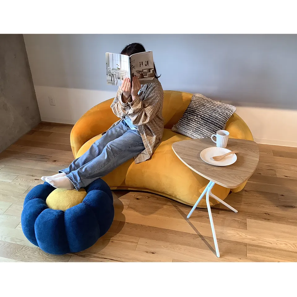 スツールOT-586イエロー/ブルー - 7