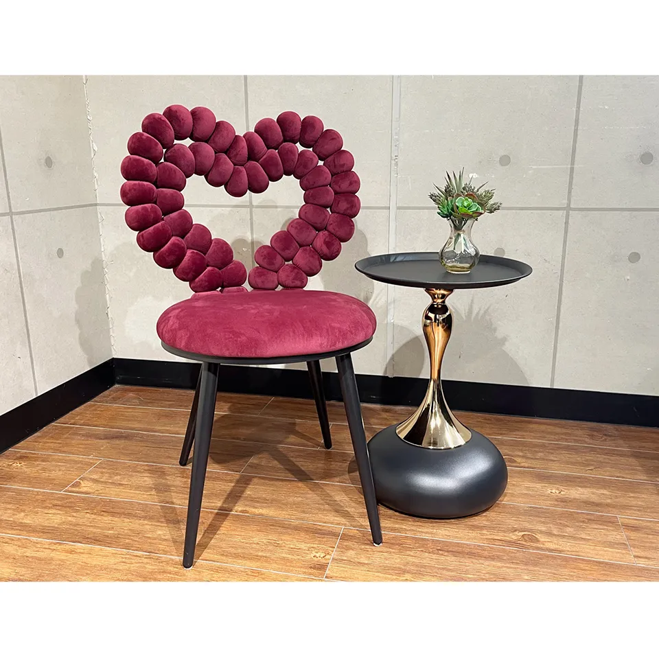 サイドテーブルAJJ-85ブラック/ゴールド - 3